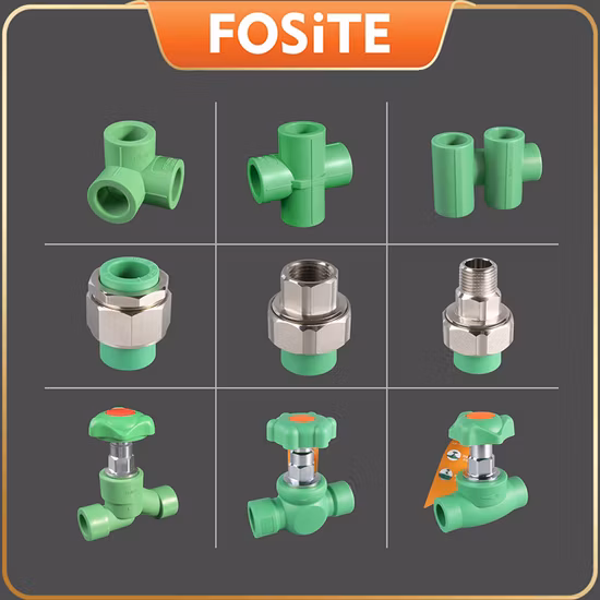 Lesso Grey Green Color Water Supply PPR Pipe