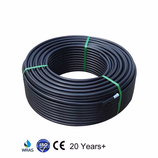 HDPE Plastic Tube PE100 Pn25 High Pressure Water Pipe