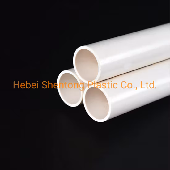 4 Inch PVC Plastic Water Pipe for Underground Water Supply Plastic Tube PVC O Pipe