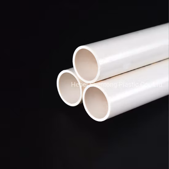 4 Inch PVC Plastic Water Pipe for Underground Water Supply Plastic Tube PVC O Pipe