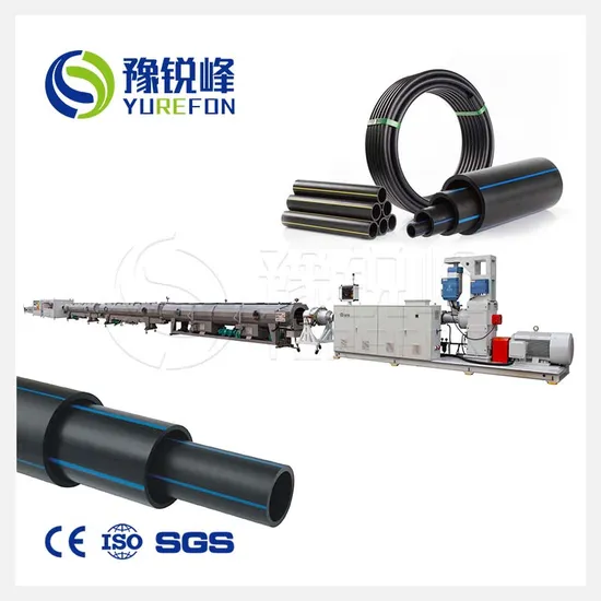 HDPE Gas and Water Pipe Machine