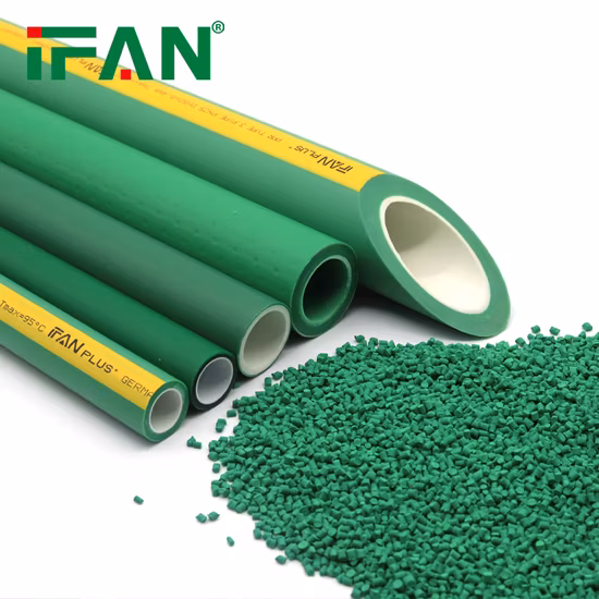 Ifan Customized Color Plumbing Materials PPR Pipes for Hot and Cold Water