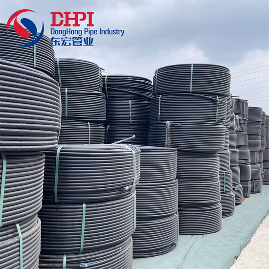 Sn16 Type-B HDPE Twining Structual Wall Pipe PE Drainage Pipeline Krah Pipe